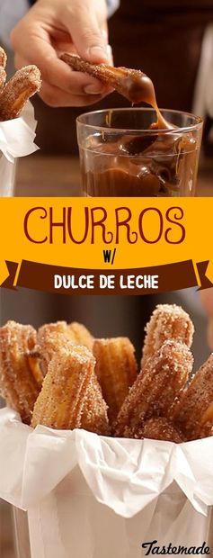 Churros With Dulce De Leche