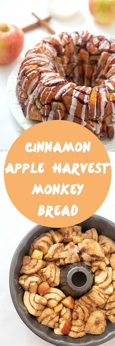 Cinnamon Apple Harvest Monkey Bread