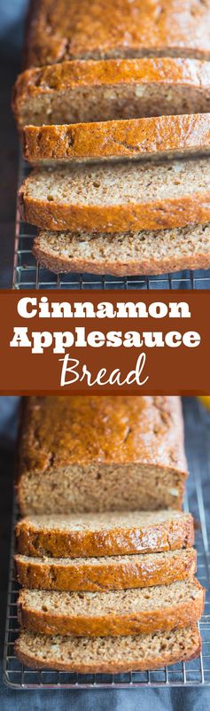 Cinnamon Applesauce Bread