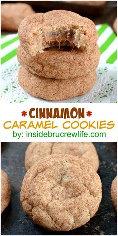 Cinnamon Caramel Cookies