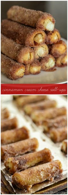 Cinnamon Cream Cheese Roll Ups