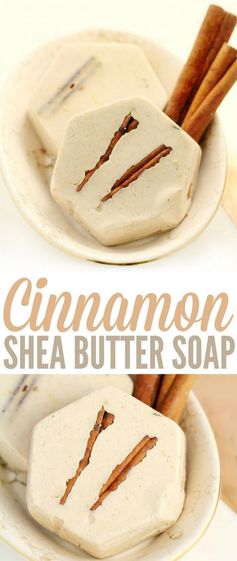 Cinnamon Shea Butter Soap