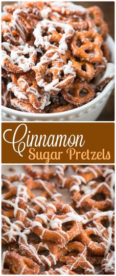 Cinnamon Sugar Pretzels