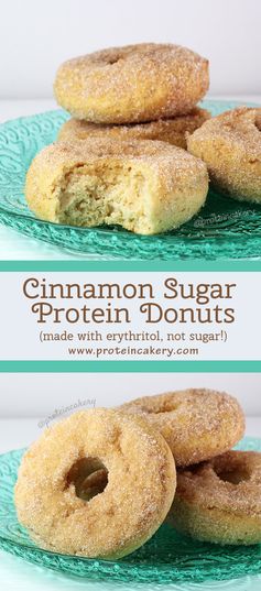 Cinnamon Sugar Protein Donuts