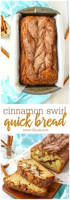 Cinnamon Sugar Quick Bread