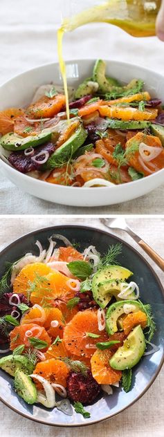 Citrus Fennel and Avocado Salad