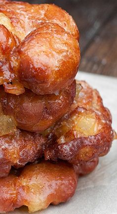 Classic Apple Fritters Doughnuts