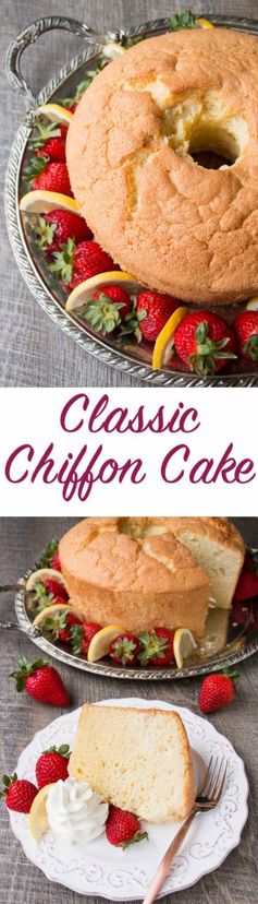 Classic Chiffon Cake