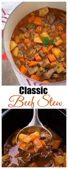 Classic Homemade Beef Stew