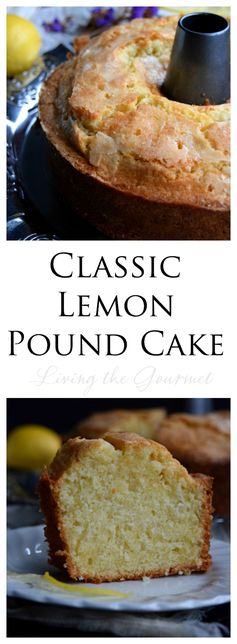 Classic Lemon Pound Cake