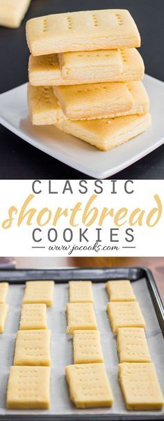 Classic Shortbread Cookies