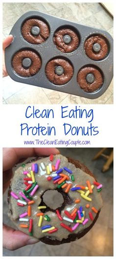 Clean Eating Protein Donuts