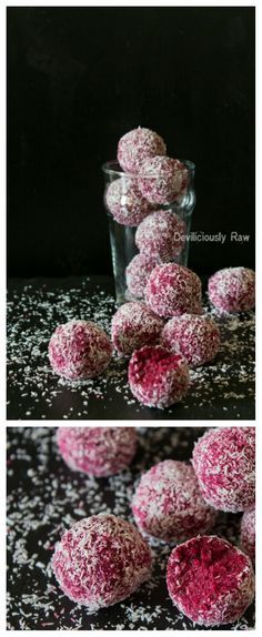 Coconut & Beetroot Balls