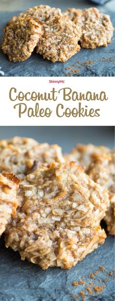 Coconut Banana Paleo Cookies