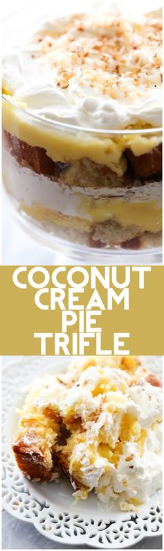 Coconut Cream Pie Trifle