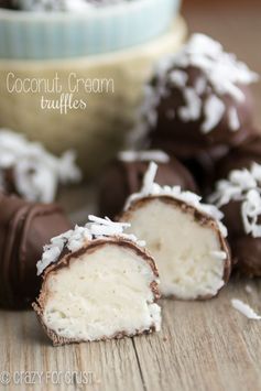 Coconut Cream Truffles