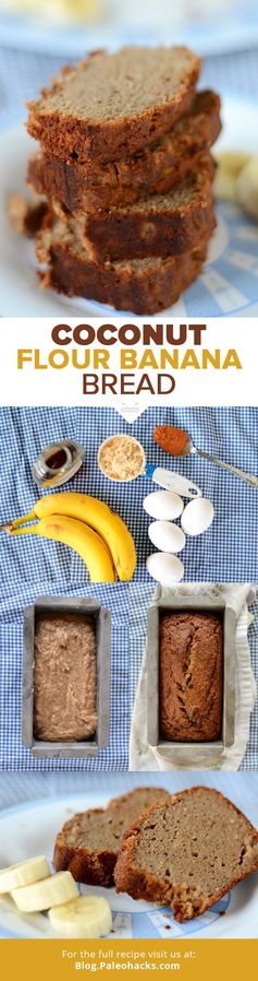 Coconut Flour Banana Bread