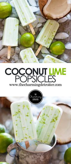 Coconut Lime Popsicles