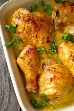 Coconut Mango Baked Chicken