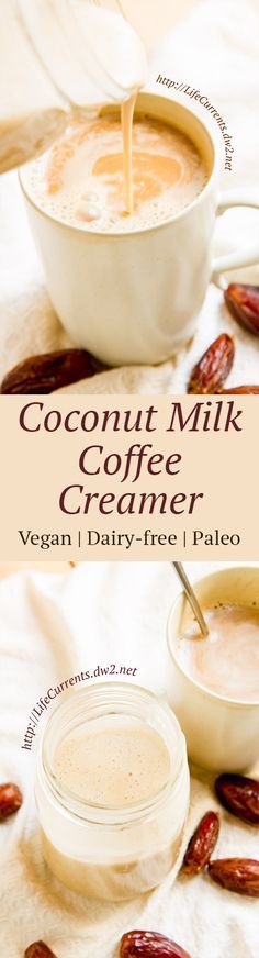 Coconut Milk Coffee Creamer