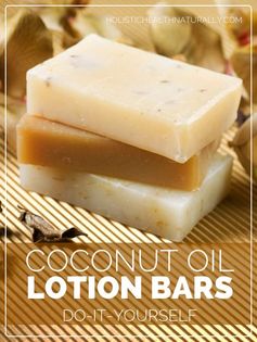 Coconut Oil Lotion Bars