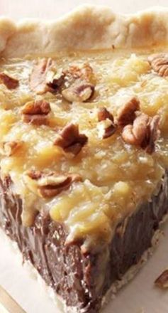 Coconut-Pecan German Chocolate Pie