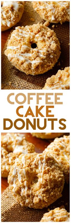 Coffee Cake Donuts