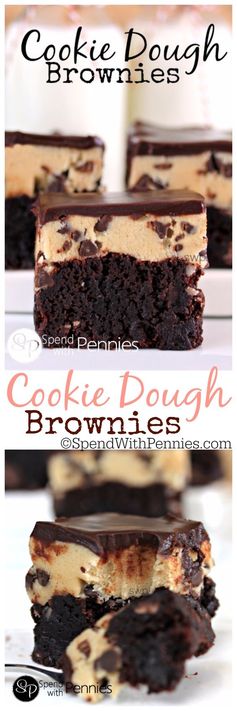 Cookie Dough Brownies