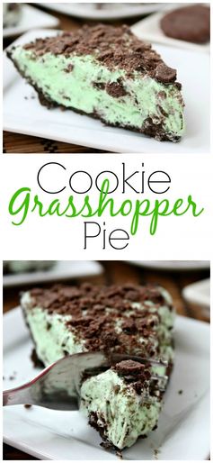 Cookie Grasshopper Pie