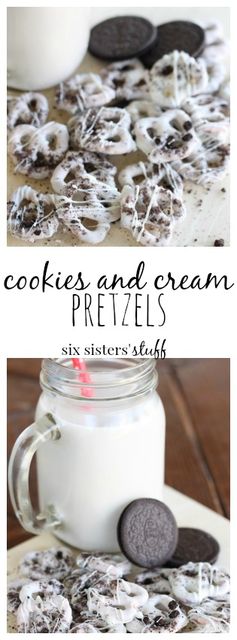 Cookies and Cream Pretzels