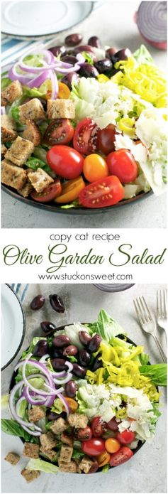 Copy Cat Olive Garden Salad