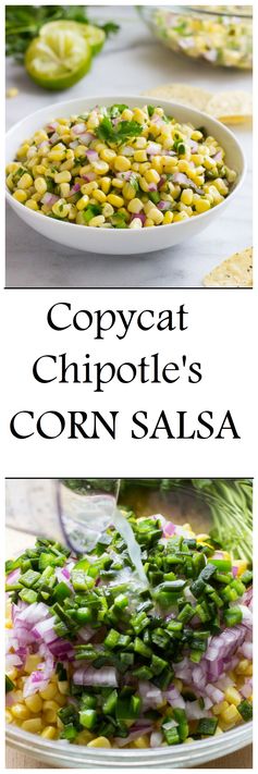 Copycat Chipotle’s Corn Salsa