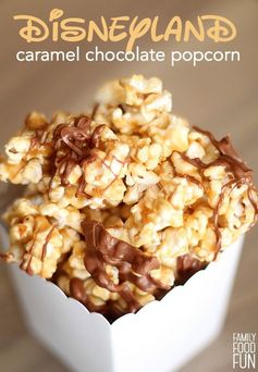 Copycat Disneyland Main Street Caramel Chocolate Popcorn