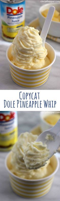 Copycat Dole Pineapple Whip