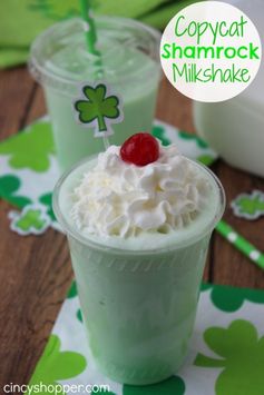 CopyCat Shamrock Milkshake