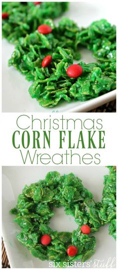 Corn Flake Wreathes