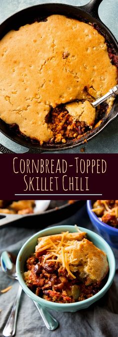 Cornbread-Topped Skillet Chili