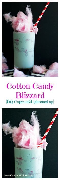 Cotton Candy Blizzard (DQ Copycat & Lightened-up!