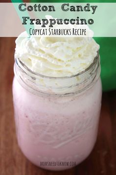 Cotton Candy Frappuccino Recipe | Copycat Starbucks