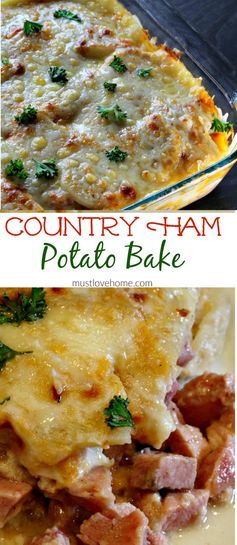 Country Ham and Potato Bake