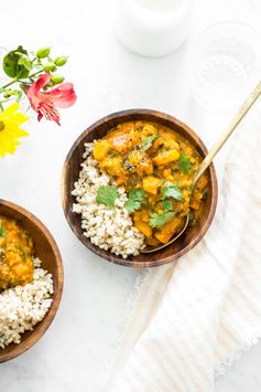 Cozy Butternut, Sweet Potato, and Red Lentil Stew