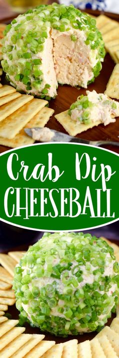 Crab Dip Cheeseball