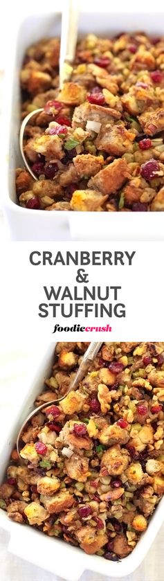 Cranberry and Walnut Stuffing