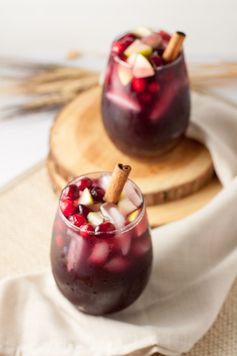 Cranberry Apple Cider Sangria