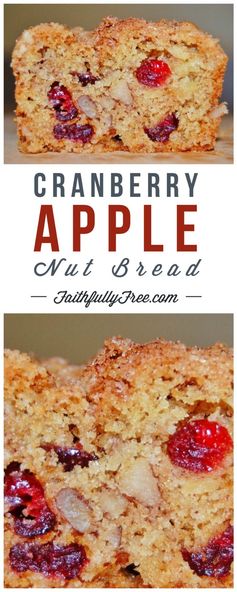 Cranberry-Apple-Nut Bread