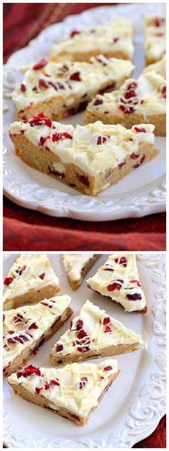 Cranberry Bliss Bars