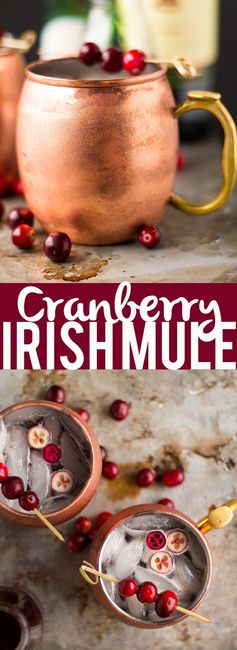 Cranberry Irish Mule