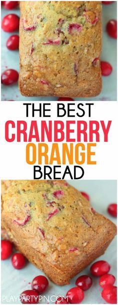 Cranberry Orange Bread