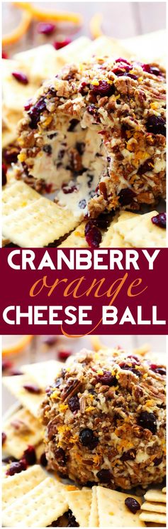 Cranberry Orange Cheese Ball