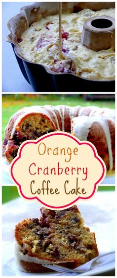 Cranberry-Orange Coffee Cake